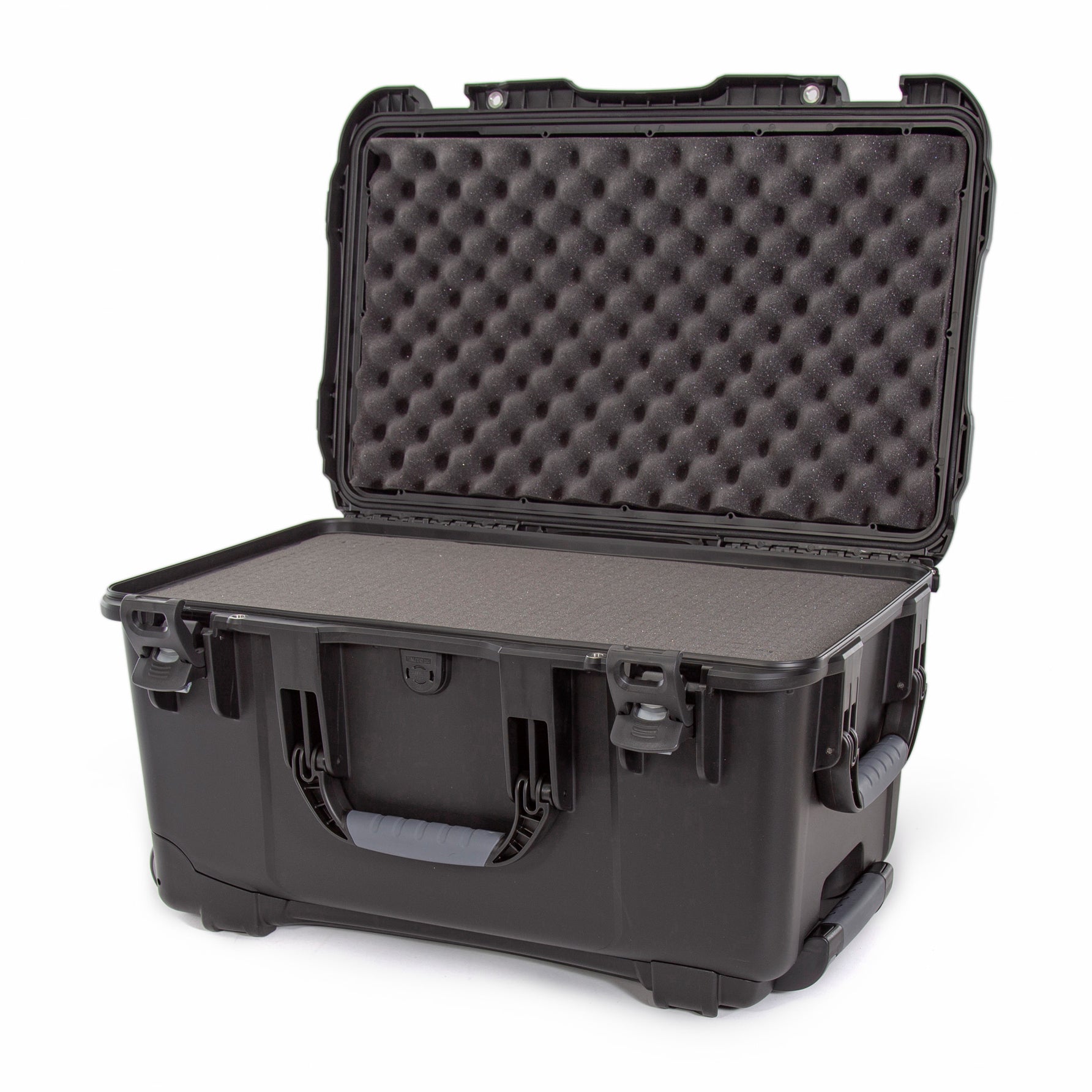 Koffer 546x318x294 mm Mod. 938 – Schwarz / Mit Würfelschaumstoff