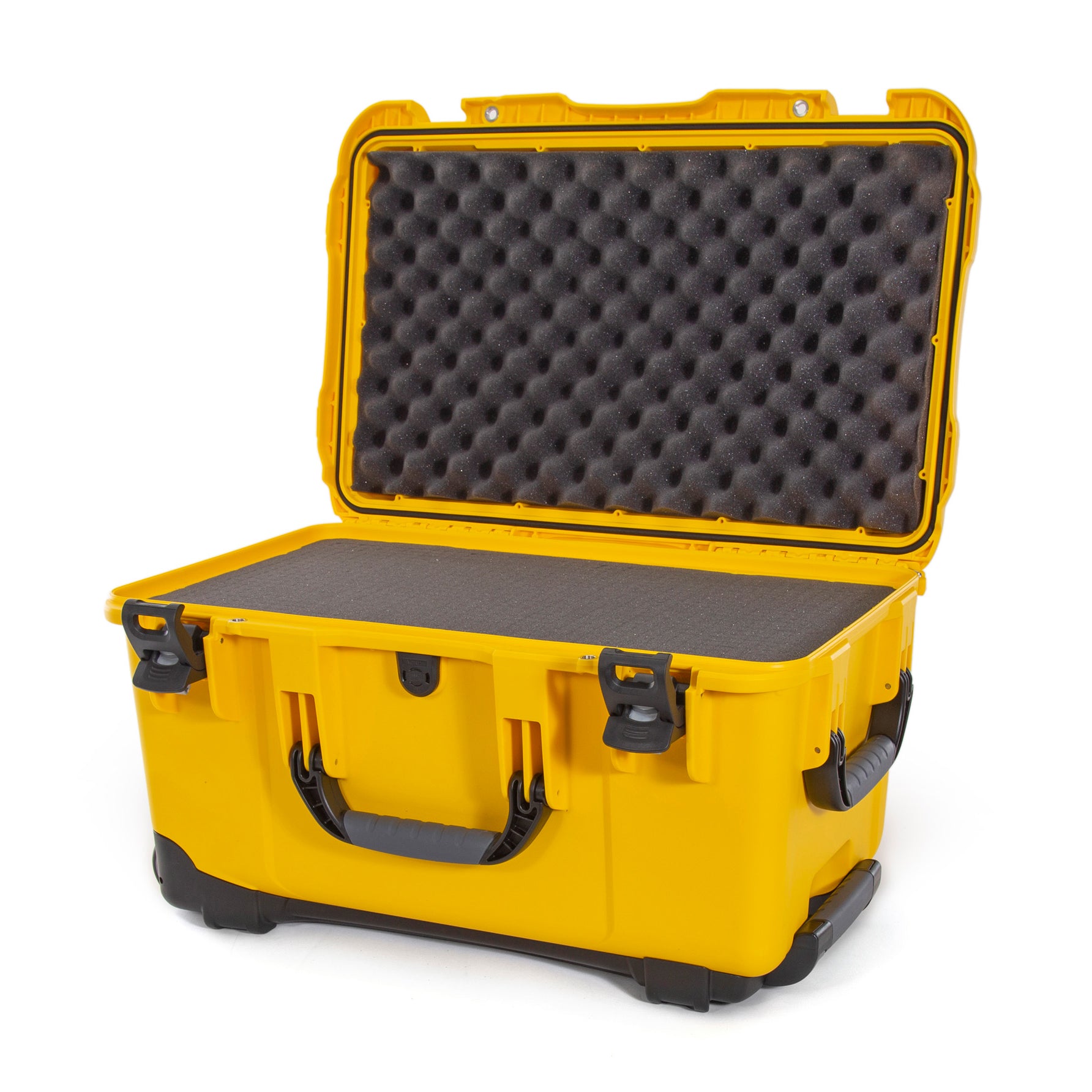 Koffer 546x318x294 mm Mod. 938 – Gelb / Mit Würfelschaumstoff