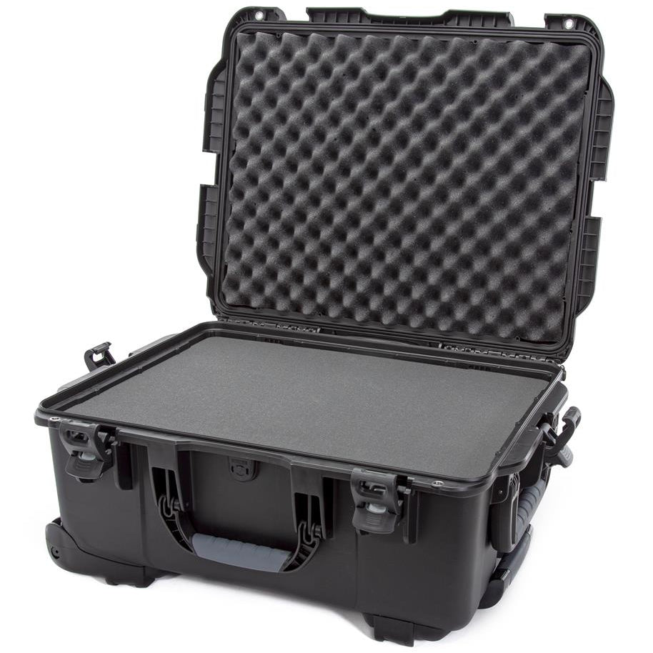 Koffer 559x432x259 mm Mod. 955 – Schwarz / Mit Würfelschaumstoff