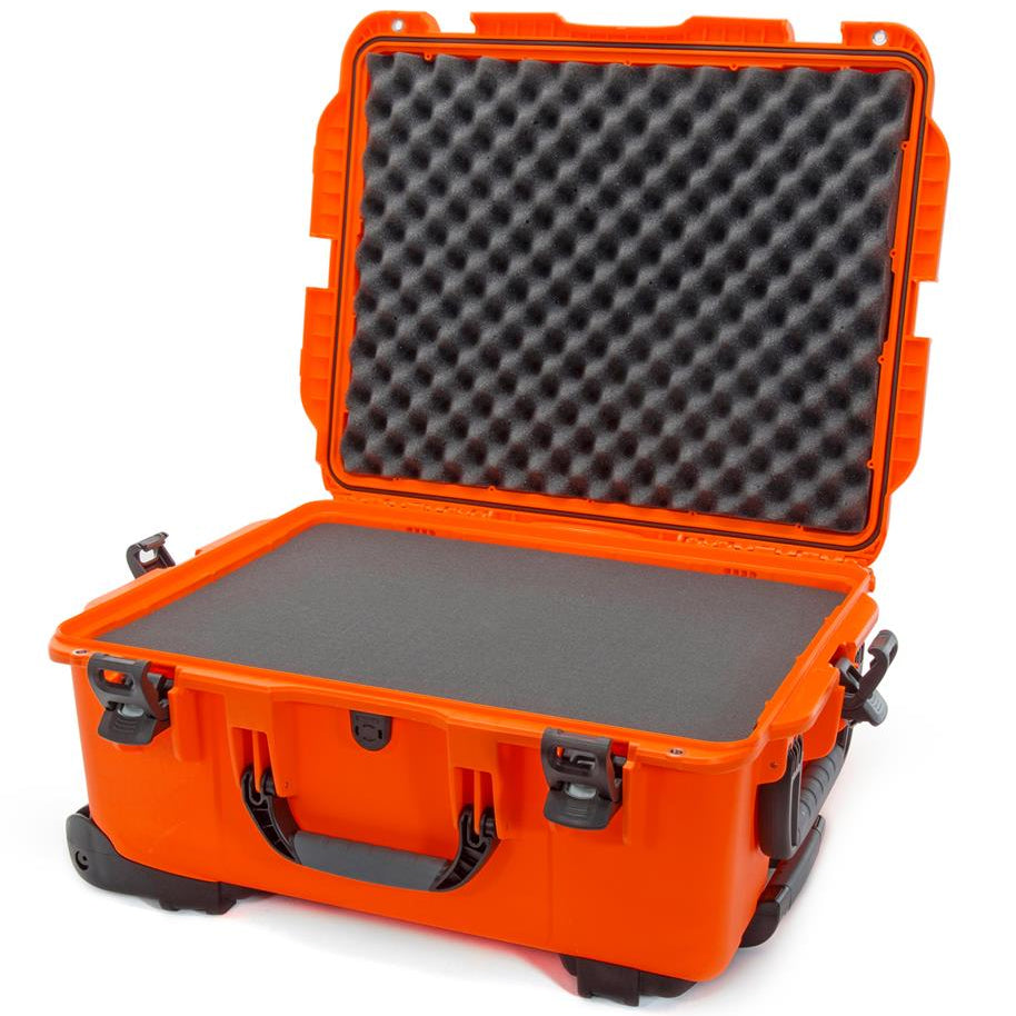 Koffer 559x432x259 mm Mod. 955 – Orange / Mit Würfelschaumstoff
