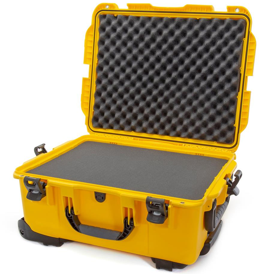 Koffer 559x432x259 mm Mod. 955 – Gelb / Mit Würfelschaumstoff