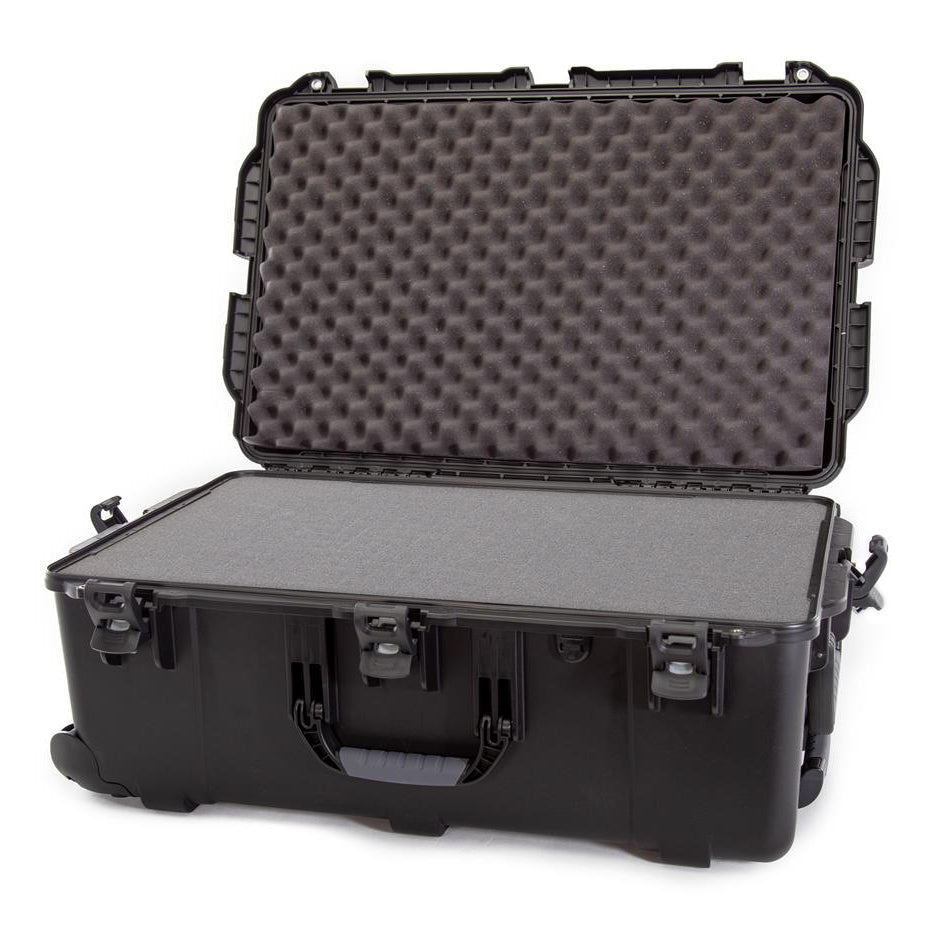 Koffer 737x457x269 mm Mod. 963 – Schwarz / Mit Würfelschaumstoff