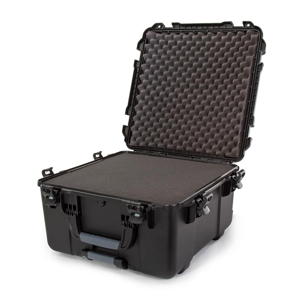 Koffer 546x546x300 mm Mod. 968 – Schwarz / Mit Würfelschaumstoff