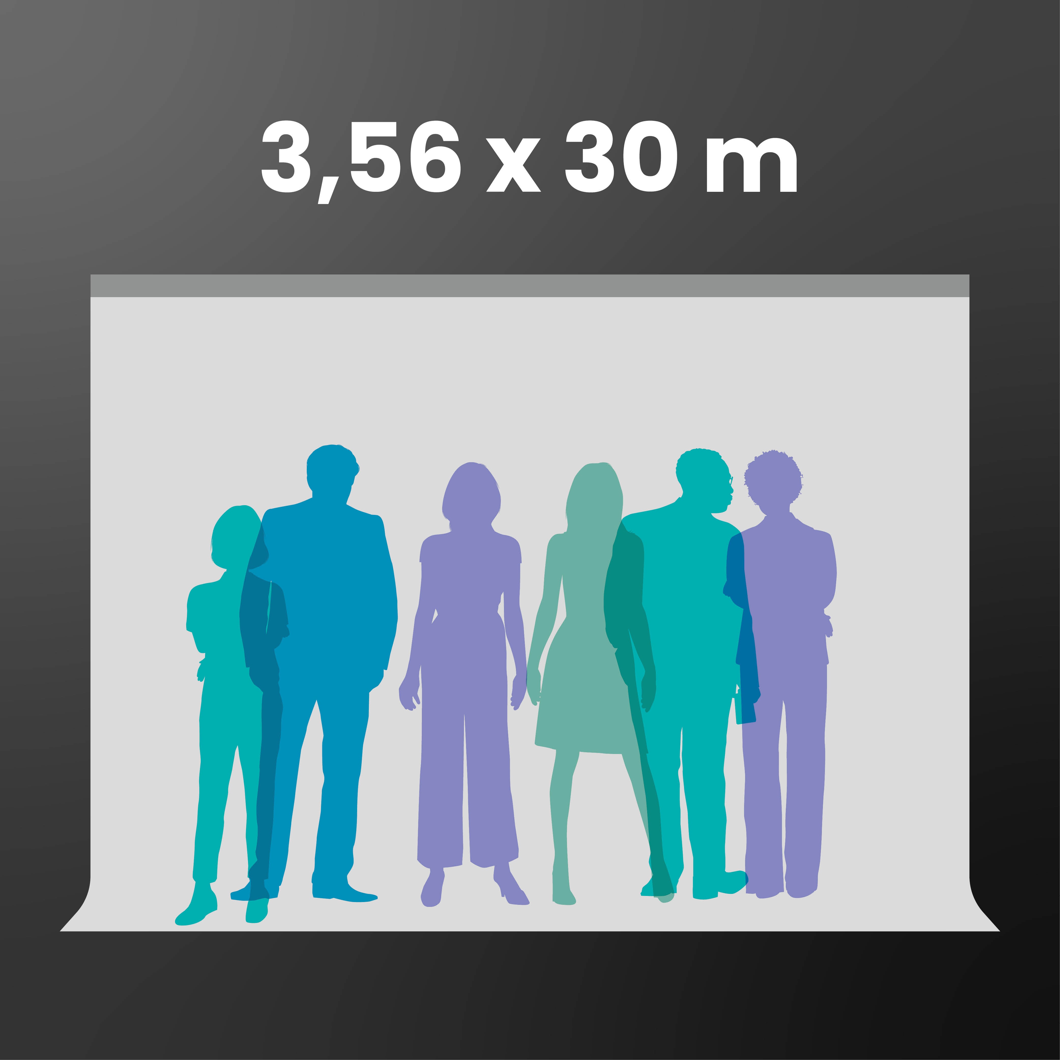 Papierhintergründe 3,56m x 30m