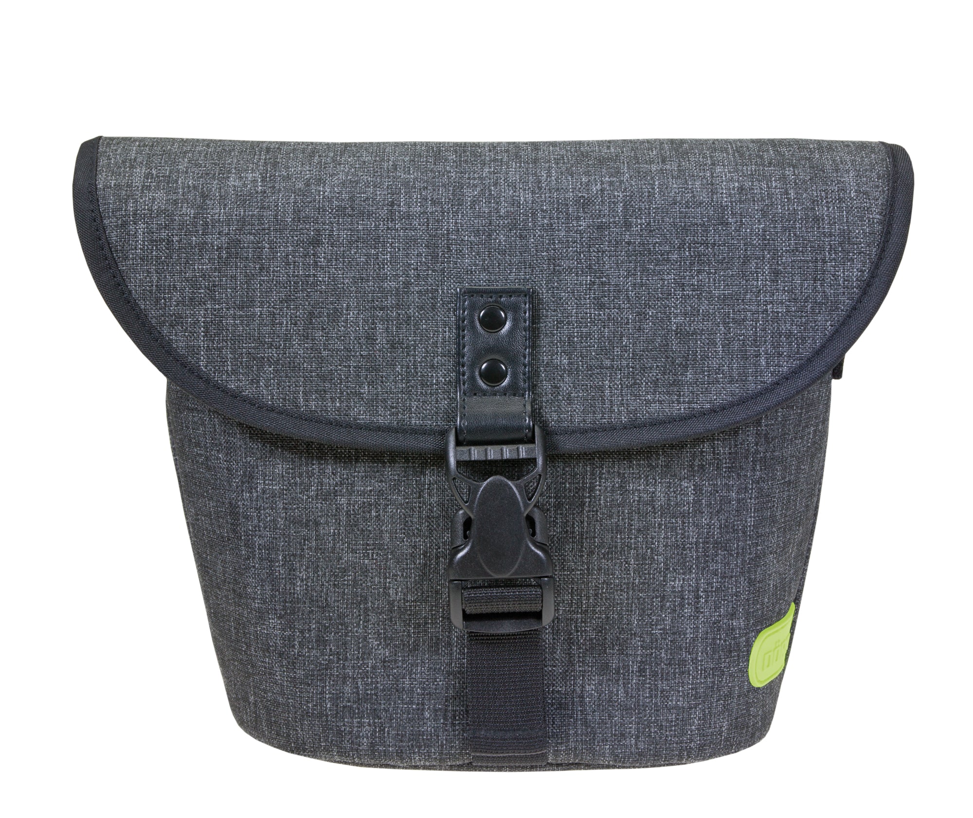 Fototasche City Basic – Grau-Limette / L