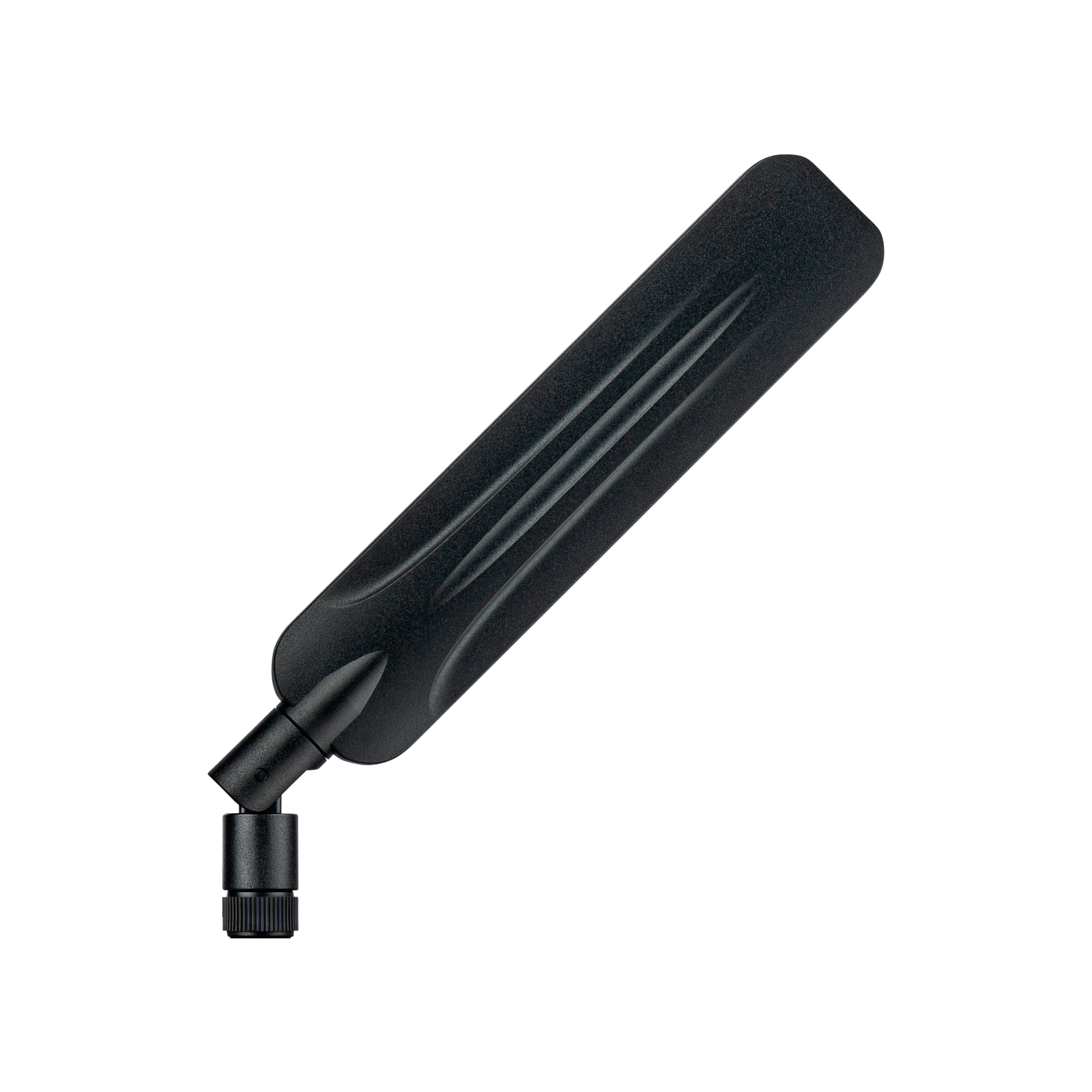 Schwarze DÖRR 4G Knickantenne für DÖRR Cloud Wildkameras mit Anschlussgewinde, 45 Grad Ausrichtung