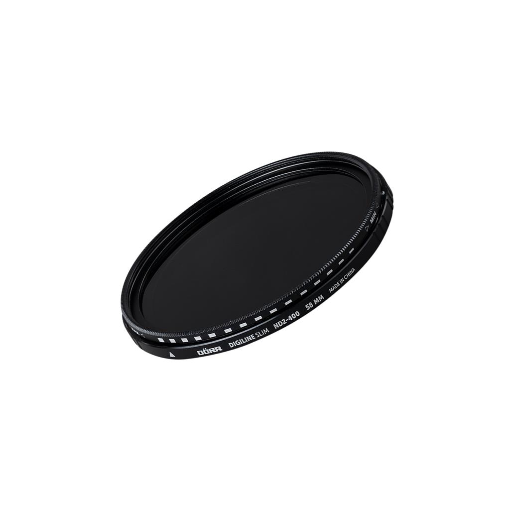 Digiline Slim Variabler Graufilter ND2-400 – 58mm