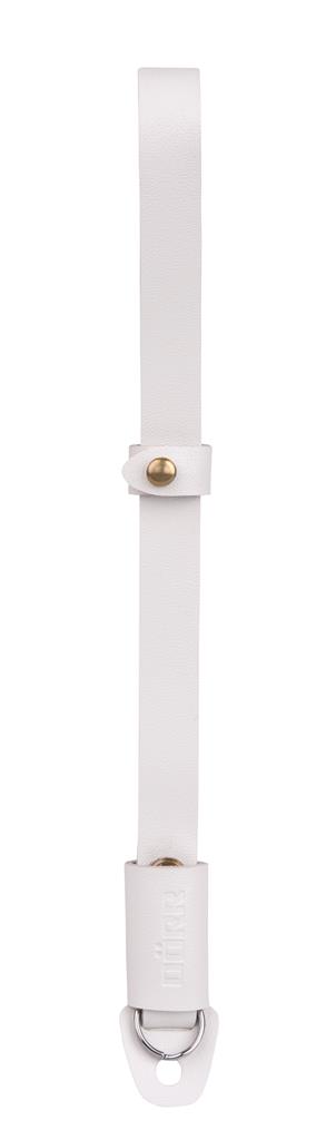 Camera Wrist Strap – White / Loop Leather