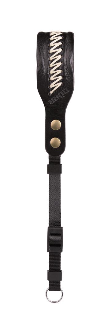 Camera Wrist Strap – Black / Earth Leather