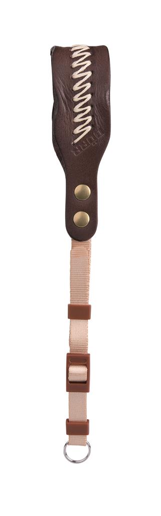 Camera Wrist Strap – Dark brown / Earth Leather