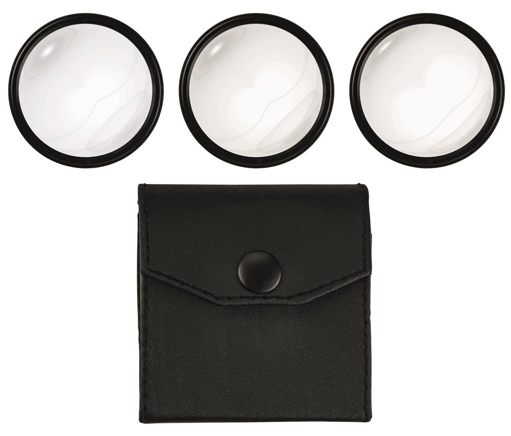 Macro Lens Kit +1/ +2/ +6 Diptria – 49mm