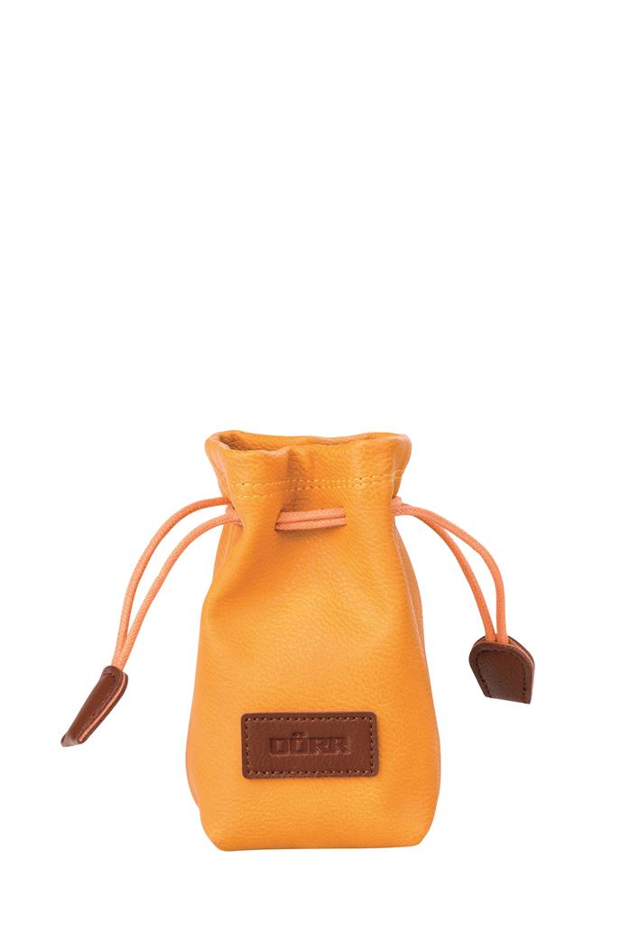 Objektiv Beutel Skin – Ockergelb / 5x7x14cm