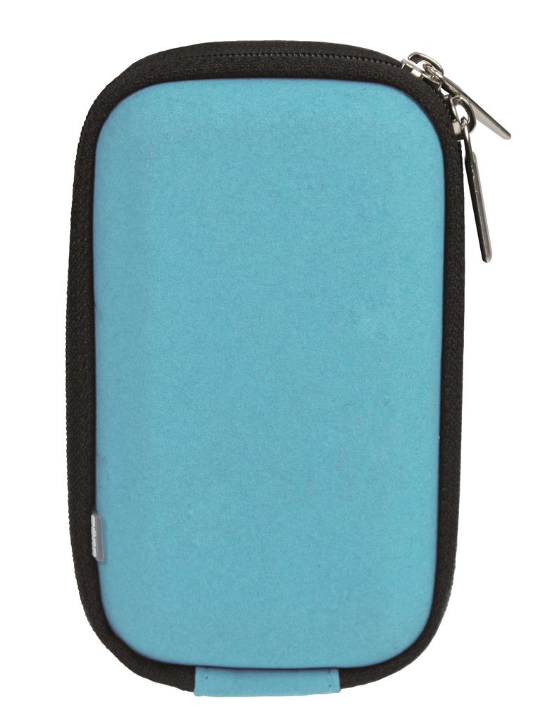 Hardcase Velvet Tasche – Türkis