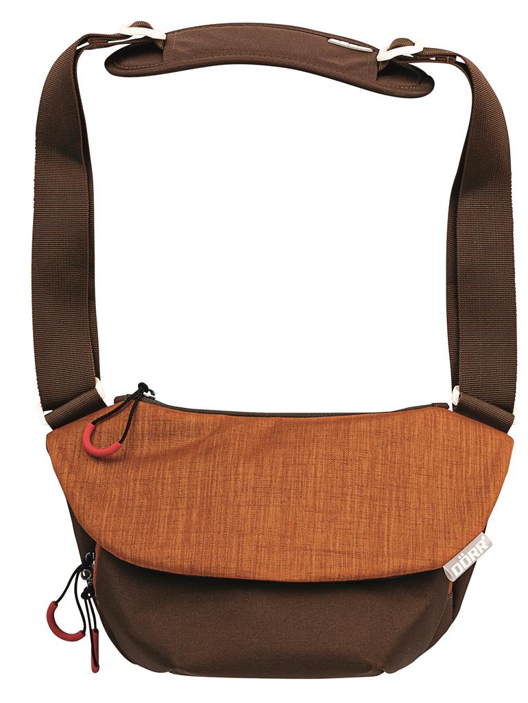 Fototasche Urban – Braun-Orange / S
