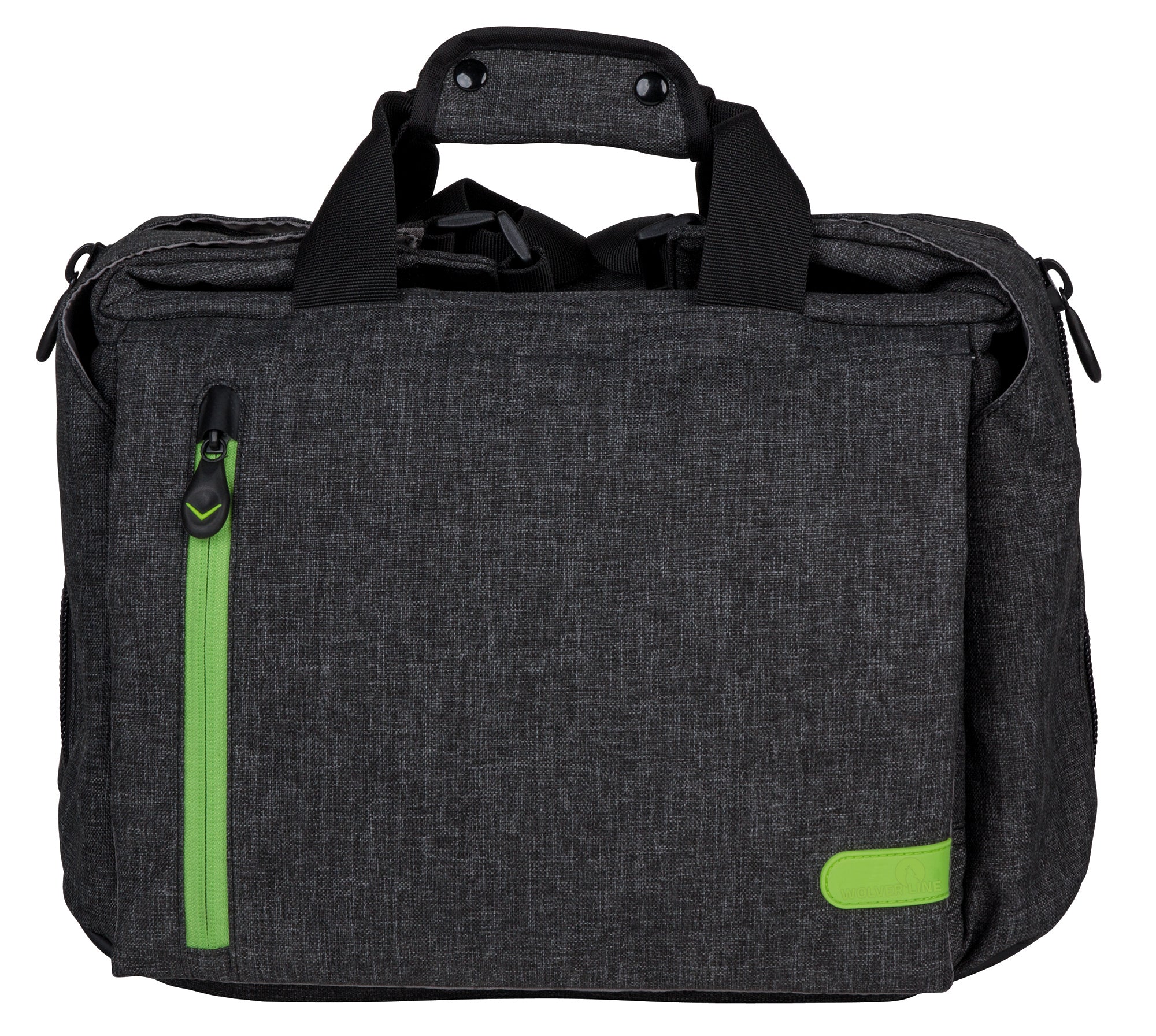 Fototasche City Pro – Grau-Limette / M