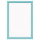 DÖRR Holz-Bilderrahmen Candy hellblau mit halbrunder Leiste und Acrylscheibe
