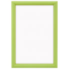 DÖRR Holz-Bilderrahmen Candy grün mit halbrunder Leiste und Acrylscheibe