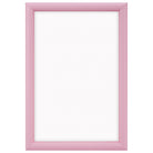 DÖRR Holz-Bilderrahmen Candy pink mit halbrunder Leiste und Acrylscheibe