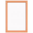 DÖRR Holz-Bilderrahmen Candy peach mit halbrunder Leiste und Acrylscheibe