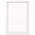 DÖRR Holz-Bilderrahmen Candy weiß mit halbrunder Leiste und Acrylscheibe