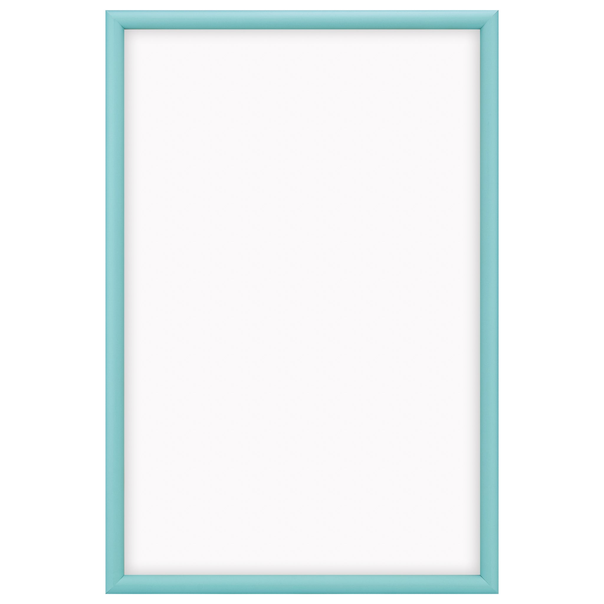 DÖRR Holz-Bilderrahmen Candy hellblau mit halbrunder Leiste und Acrylscheibe