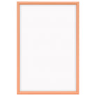 DÖRR Holz-Bilderrahmen Candy peach mit halbrunder Leiste und Acrylscheibe