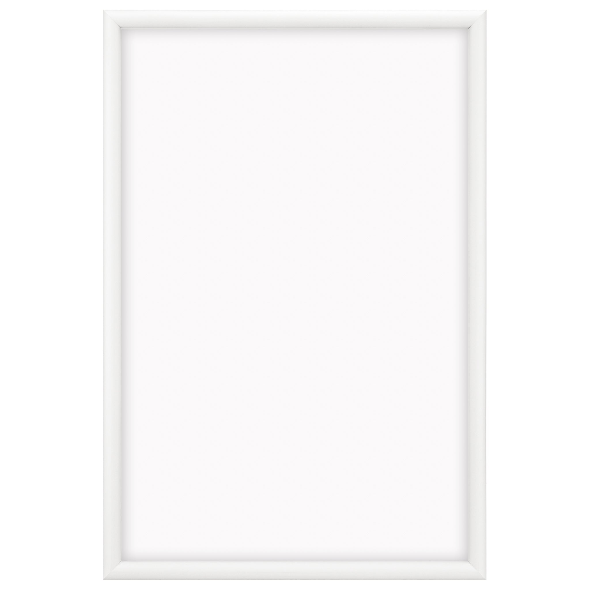 DÖRR Holz-Bilderrahmen Candy weiß mit halbrunder Leiste und Acrylscheibe