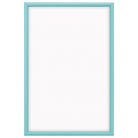 DÖRR Holz-Bilderrahmen Candy hellblau mit halbrunder Leiste und Acrylscheibe
