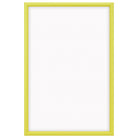 DÖRR Holz-Bilderrahmen Candy gelb mit halbrunder Leiste und Acrylscheibe