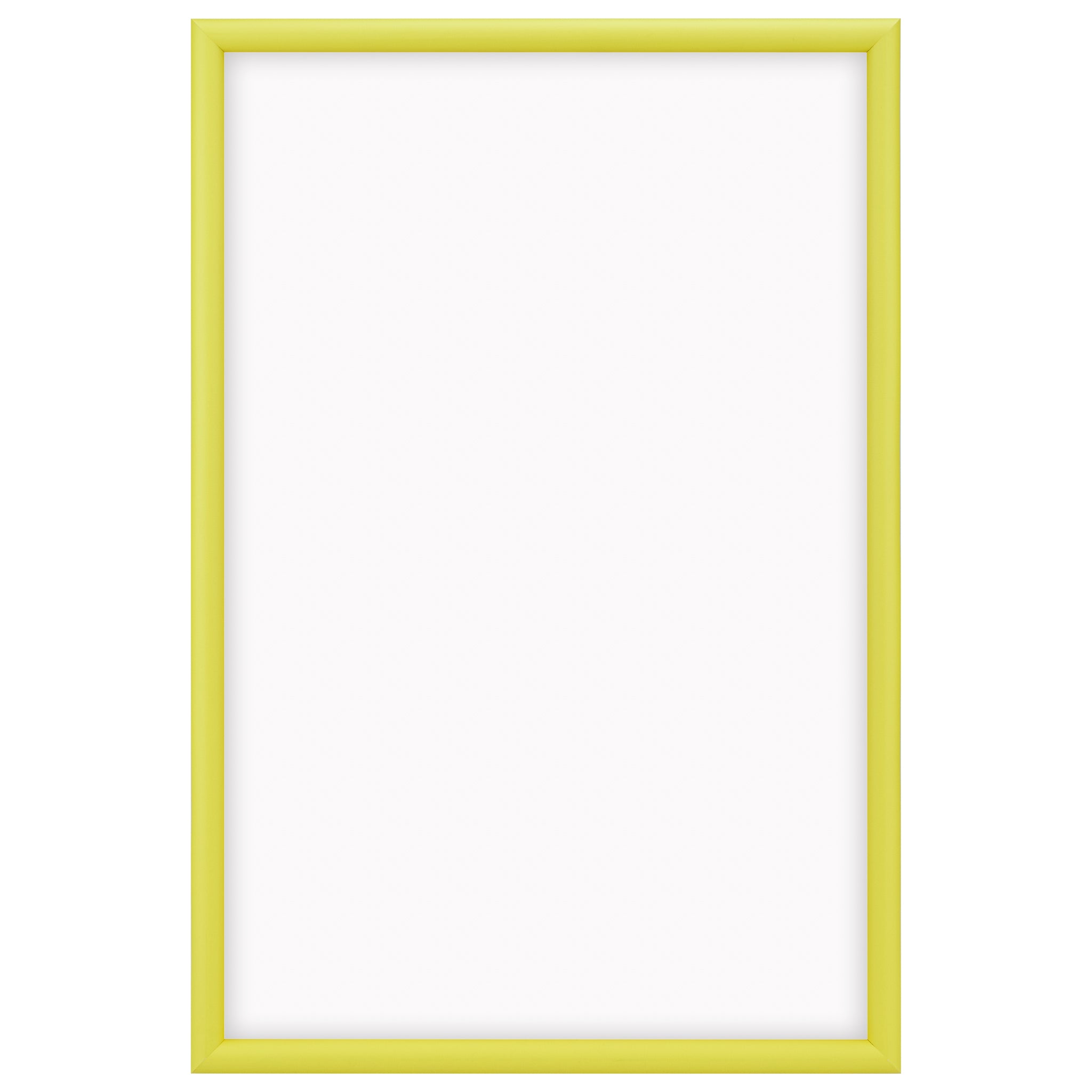 DÖRR Holz-Bilderrahmen Candy gelb mit halbrunder Leiste und Acrylscheibe