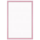 DÖRR Holz-Bilderrahmen Candy pink mit halbrunder Leiste und Acrylscheibe