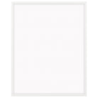 DÖRR Echtholz-Bilderrahmen Woody in Weiß mit schmaler Rahmenleiste und Acrylscheibe