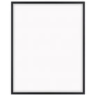 DÖRR Echtholz-Bilderrahmen Woody in Schwarz mit schmaler Rahmenleiste und Acrylscheibe