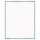 DÖRR Echtholz-Bilderrahmen Woody in Hellblau mit schmaler Rahmenleiste und Acrylscheibe