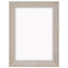 DÖRR Echtholz-Bilderrahmen Aurora in Beige mit breiter Rahmenleiste in Stufenoptik und Acrylscheibe