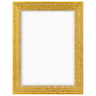 DÖRR Echtholz-Bilderrahmen Aurora in Antik-Gold mit breiter Rahmenleiste in Stufenoptik und Acrylscheibe