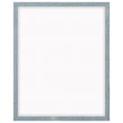 DÖRR Echtholz-Bilderrahmen Aurora in Hellblau mit breiter Rahmenleiste in Stufenoptik und Acrylscheibe