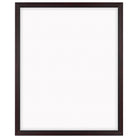 DÖRR Echtholz-Bilderrahmen Aurora in Schwarz mit breiter Rahmenleiste in Stufenoptik und Acrylscheibe