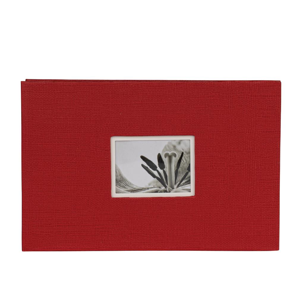 Book Album UniTex 19x14 cm screwed – Red