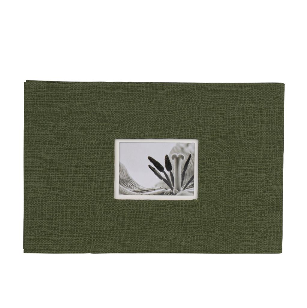 Book Album UniTex 19x14 cm screwed – Green
