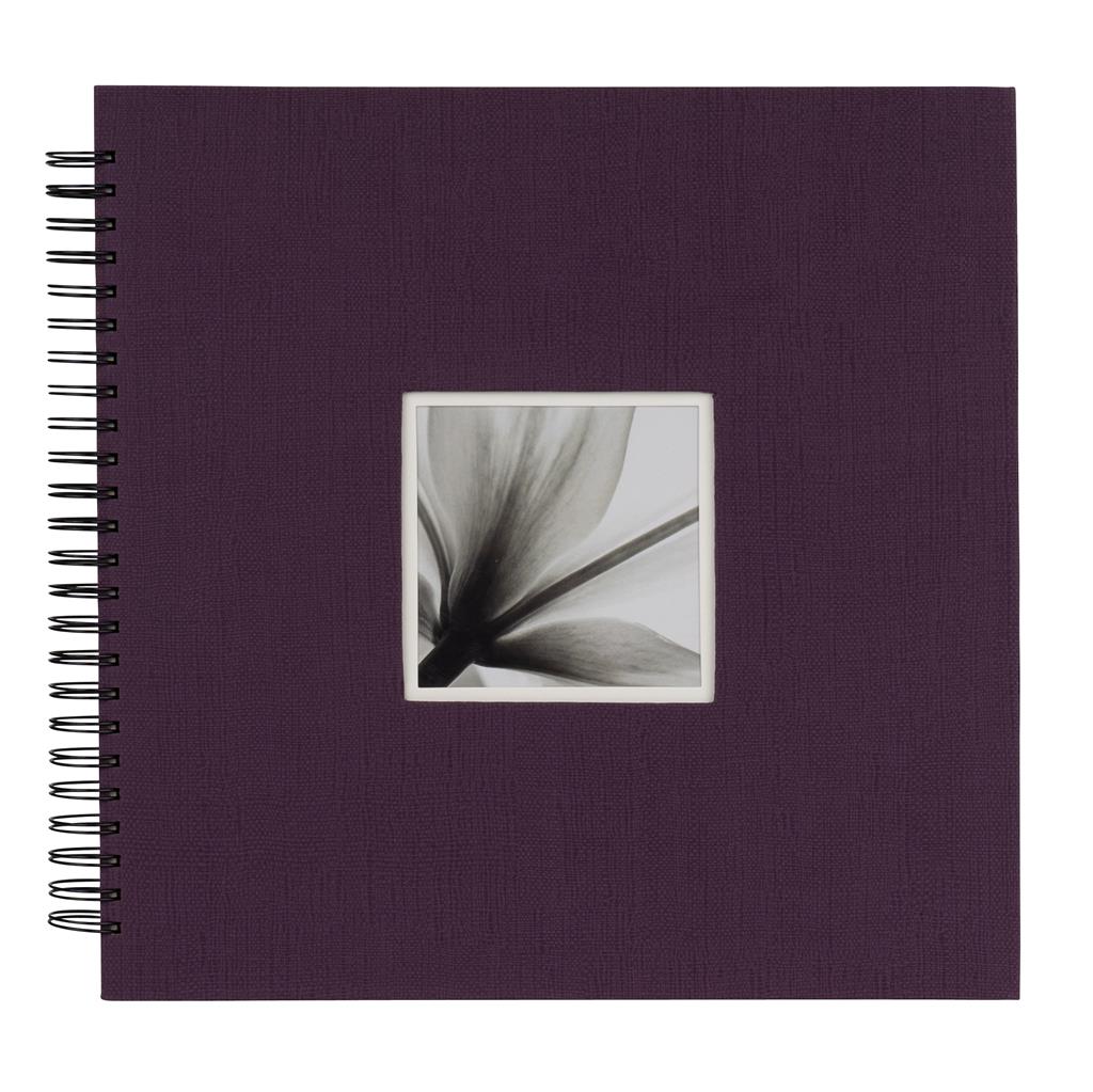 Spiral Album UniTex 34x34 cm – Purple