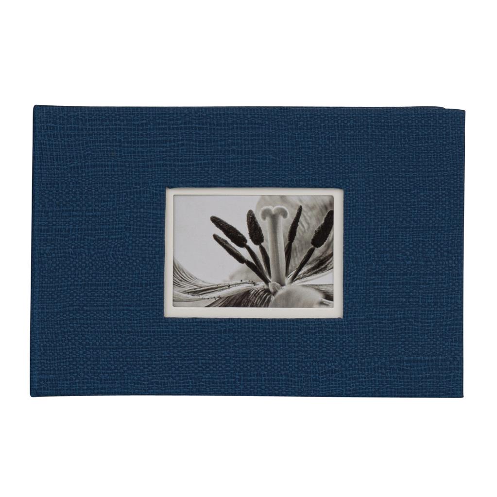 Slip-in Hardcover Album 40 UniTex 10x15 – Blau