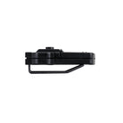 DÖRR Micro LED Clip-Leuchte in Schwarz, Seitenansicht mit 5 LEDs und stabilem Metallclip für Schildkappe, Hut oder Mütze