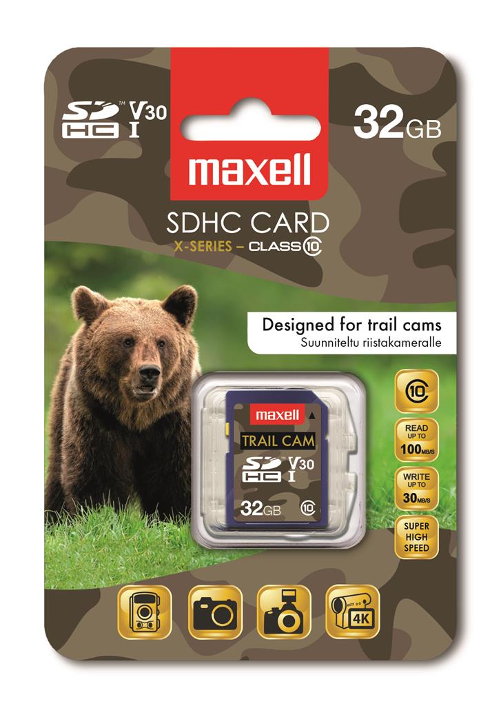 Memory Card TRAIL CAM SDXC Class 10 – 32 GB