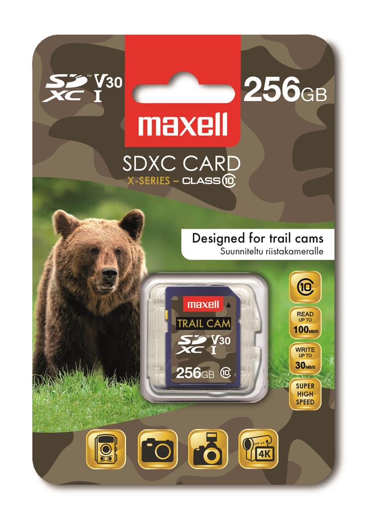 Memory Card TRAIL CAM SDXC Class 10 – 256 GB