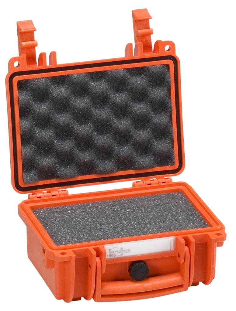 EXPLORER Cases protective case 1908 – Orange / With pre-cubed foam