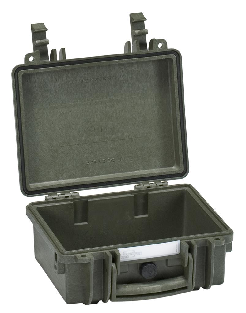 EXPLORER Cases protective case 2209 – Military Green / Empty Case