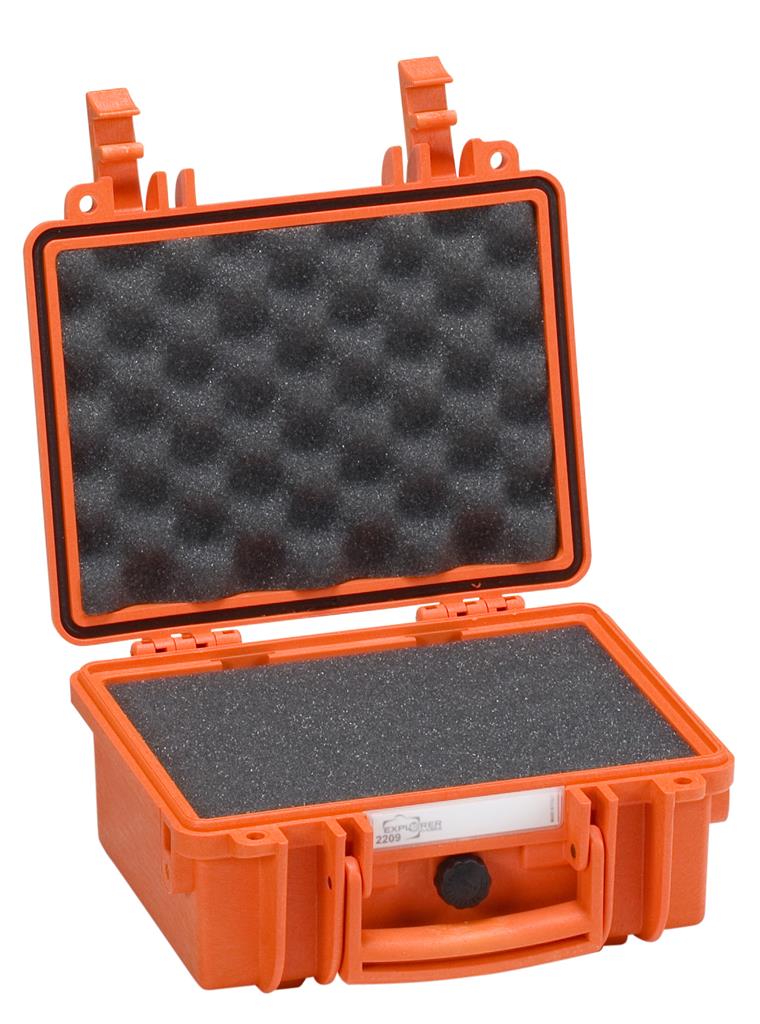 EXPLORER Cases protective case 2209 – Orange / With pre-cubed foam
