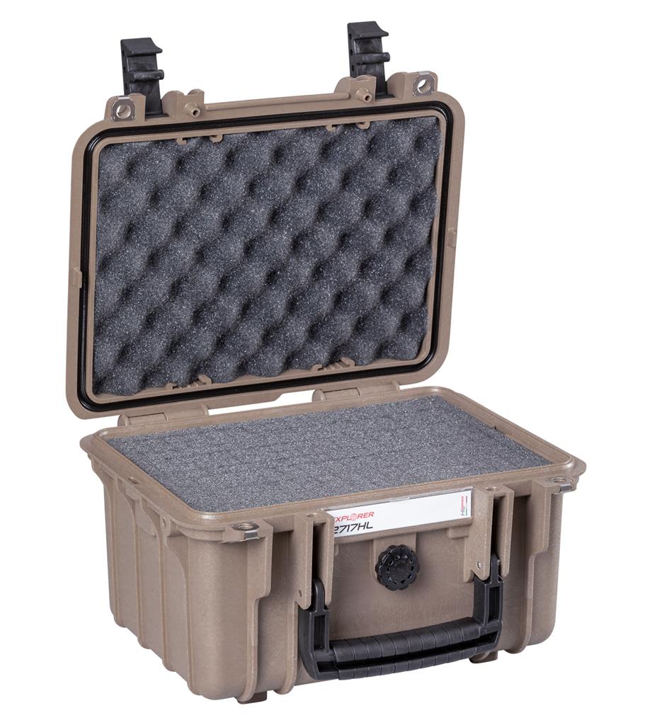 EXPLORER Cases protective case 2717 – Desert Sand / With pre-cubed foam / Heavenly Light