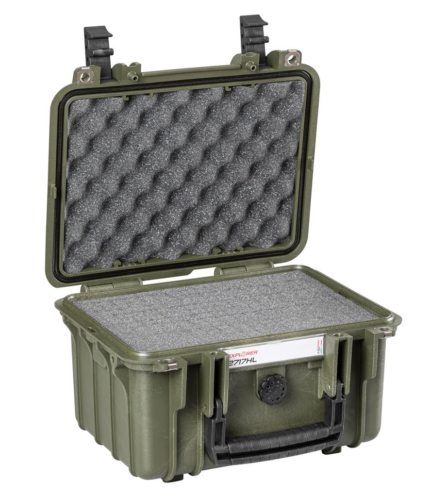 EXPLORER Cases protective case 2717 – Military Green / With pre-cubed foam / Heavenly Light